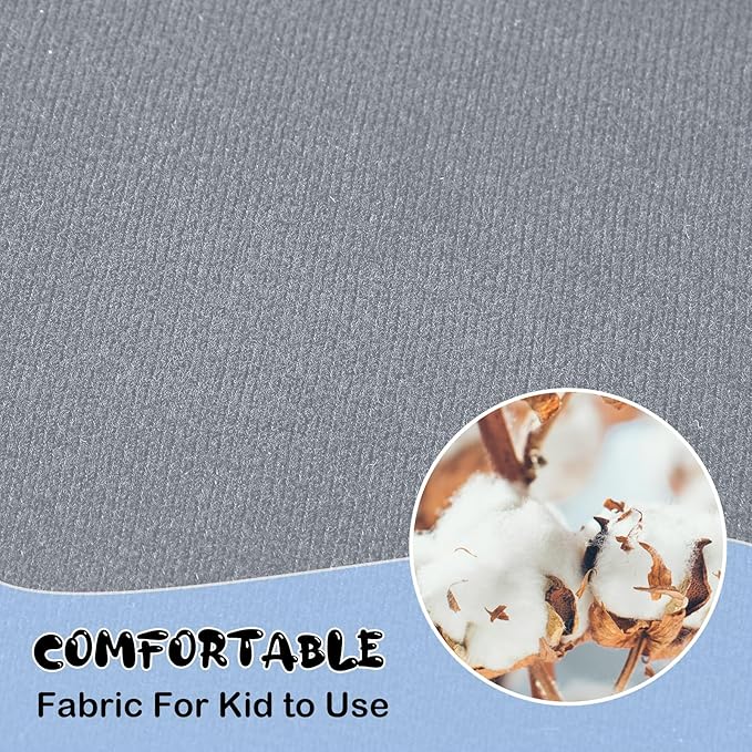 Riakrum 6 Pieces Baby Car Seat Strap Covers Soft Belt Pads Cover for Kids Car Seat Straps Shoulder Pads Infant Stroller Strap Covers Safety Belt Cushion for Boy and Girl (Gray)