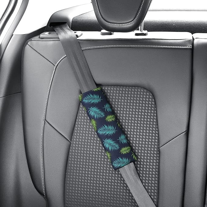 Accmor Car Seat Straps Shoulder Pads for Baby Kids, Soft Seat Belt Covers for Children, Car Seat Strap Covers for Girls Boys