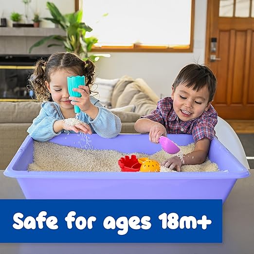 Spark & Wow Sensory Bin Tinker Tools | 4 Sensory Table Accessories | Small Shovels for Kids | Sandbox Toys for Toddlers