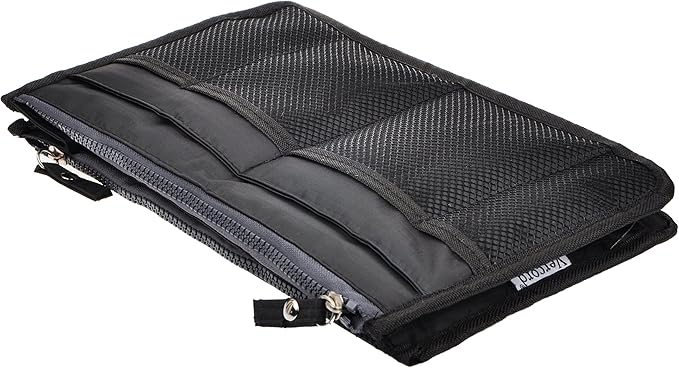 Vercord Updated Purse Handbag Organizer Insert Liner Bag in Bag 13 Pockets Black Medium