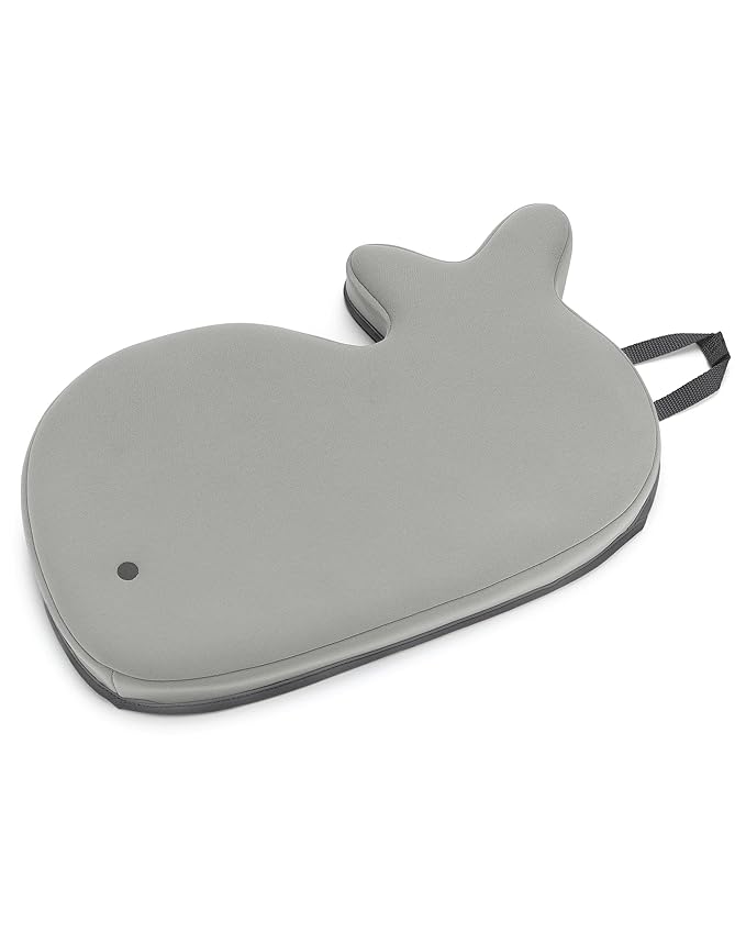 Skip Hop Moby Bath Kneeler and Spout Cover, Grey