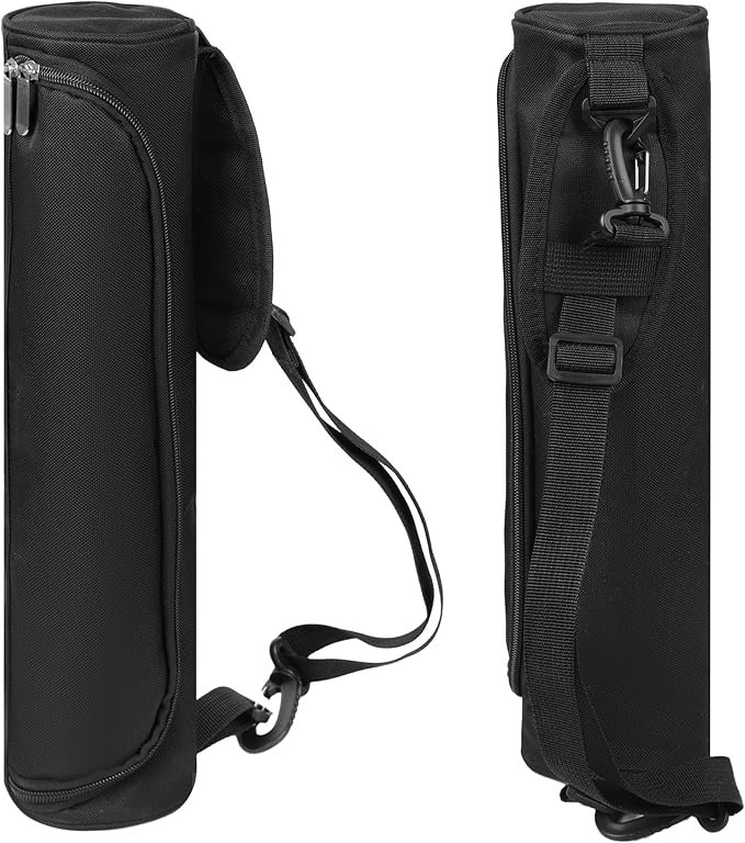 MTG Playmat Tube Case Storage Carry Bag Gaming Playmat Container for 14Inch or 15Inch TCG/MTG Playmat With Adjustable Shoulder Strap