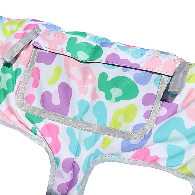 2-in-1 Shopping Cart and High Chair Cover-Grocery Cart Cover for Babies Toddlers Infants Resturant Highchair Cover-Padded Folds to Portable Pouch for Baby Boy Girl (Colorful)