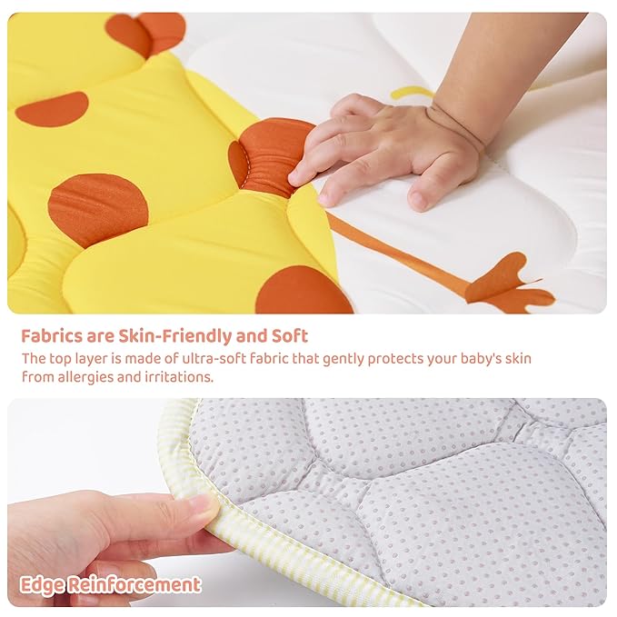 Baby Play Mat ABC Mats for Floor Babies Extra Large&Thick Baby Floor Play Mat Foldable Padded Playmat for Baby Crawling