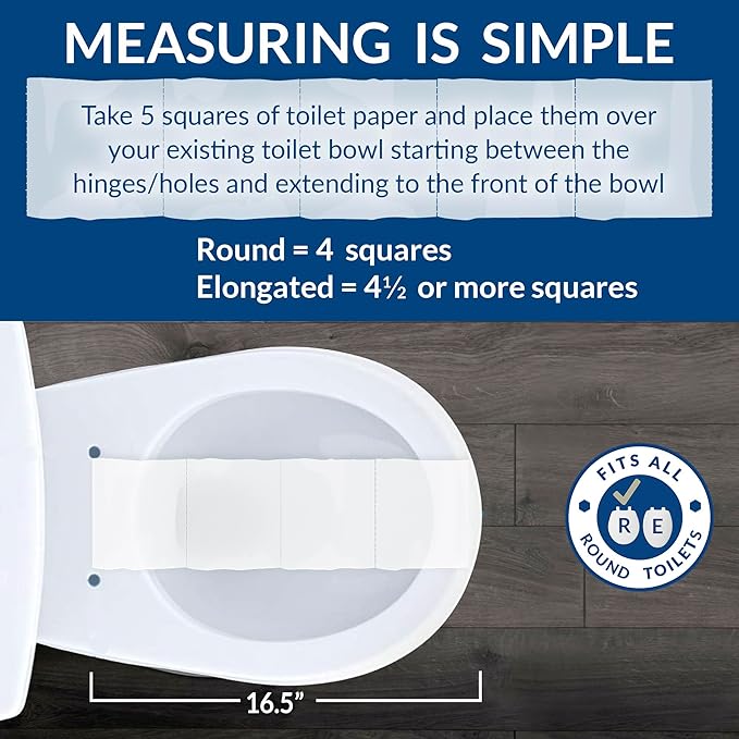 Mayfair NextStep2 Toilet Seat with Built-In Potty Training Seat, Slow-Close, Removable that will Never Loosen, Round, White, 2-Pack
