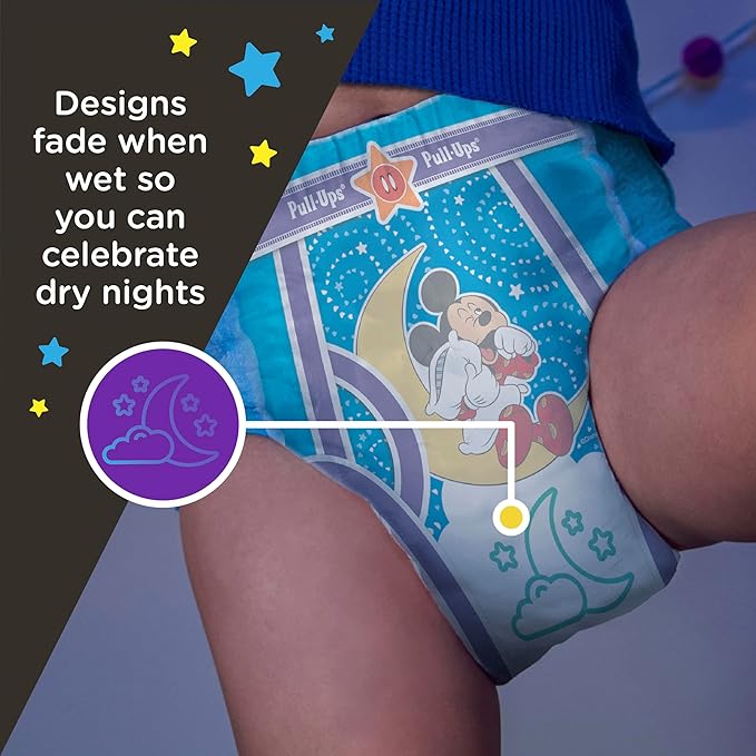 Pull-Ups Boys' Night-Time Potty Training Pants, Size 5T-6T Overnight Training Underwear (46-60 lbs), 80 Ct