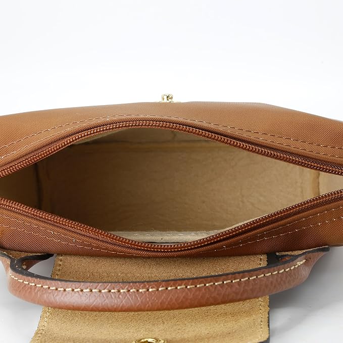 Mini Bag Organizer Fit For MINI Bag Organiser Insert Inner (Beige)