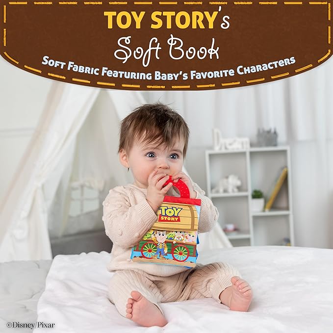 Disney Baby Pixar Toy Story Toy Box Soft Book