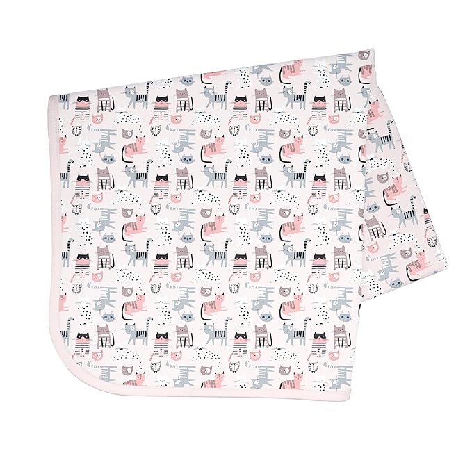 BapronBaby Kitty Splash Mat - Waterproof Catch-All for Under High Chairs, Floors, Tables, Playtime or Arts & Crafts - Machine Washable - 45" x 45”