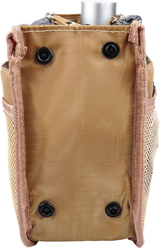 Vercord Updated Purse Handbag Organizer Insert Liner Bag in Bag 13 Pockets New Khaki Small