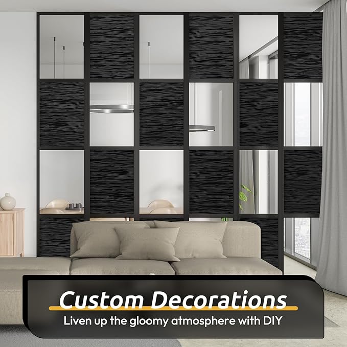 rabbitgoo Blackout Window Film, Sun Light Blocking Window Black Out Cover for UV Reduction, Removable Tint Room Darken Heat Control Frosted Glass Sticker for Home, Black, 35.4 x 78.7 Inches