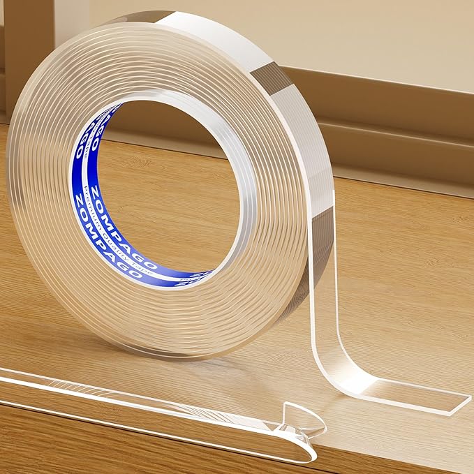 Clear Soft Corner Protectors for Furniture Strip,0.8in (W) x 16.4FT(L), Sharp Edge & Table Bumper,Window Edge,Wall Protector,Soft Corner Guards Safe for Proof,Table Corner Protectors in Family