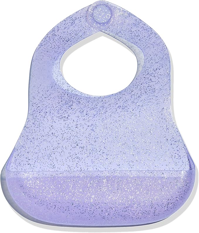 Magnetic Silicone Baby Bib – Waterproof, Dishwasher Safe, BPA Free Food-Grade, Feeding Bib for Infants and Toddlers