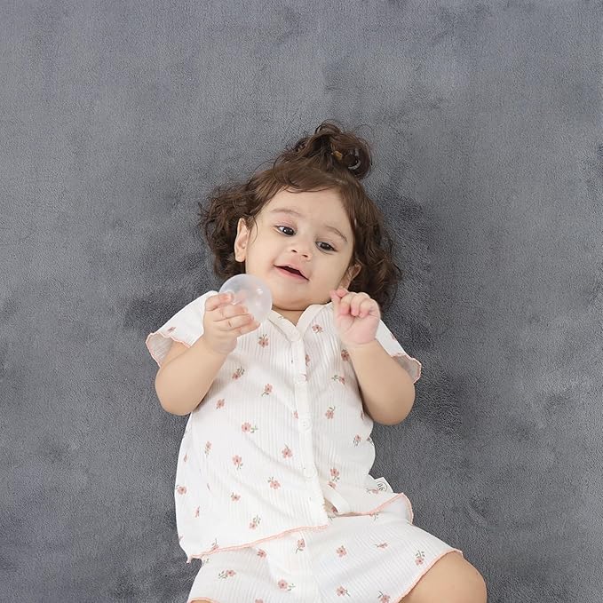 1.3" Thick Baby Play Mat for Floor, 79x79 Playpen Mat, Pro Soft Flannel Foam Mats Toddler Infant Kids Crawling for Nursery Rug Playroom Living Room Waterproof Easy Care Non-Slip (Dark Grey)