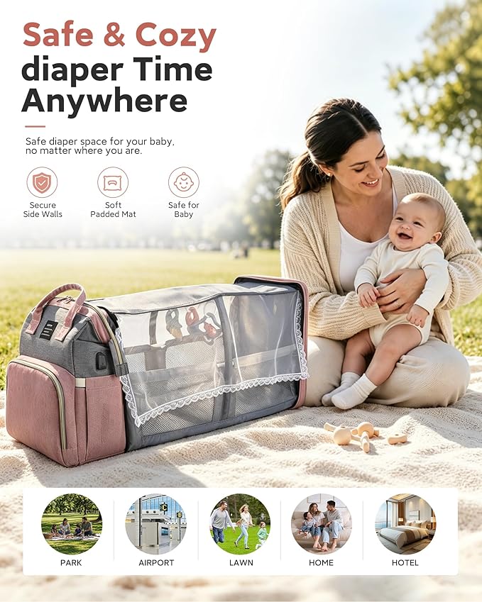 Black boy Diaper Bag Backpack: Baby toddler Bags with Changing Station for Women Men Girls Mom Dad Large Travel Backpack Pañaleras Modernas Para Bebe Niña Niño Newborn Essentials Baby New Born Gift