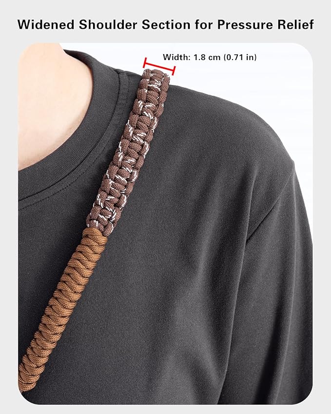 Handwoven Adjustable Shoulder Strap & Mini Bag Organizer Set for Longchamp Mini Bag, Includes Inner Liner & Strap, No-Punch Design – Brown & Black
