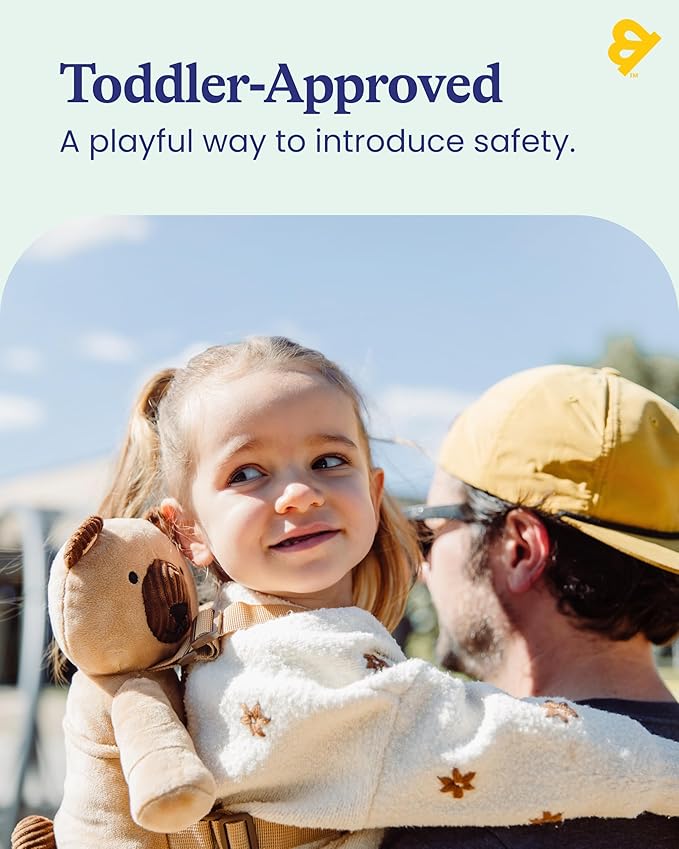 GoldBug Toddler Safety Harness & Leash - Bear