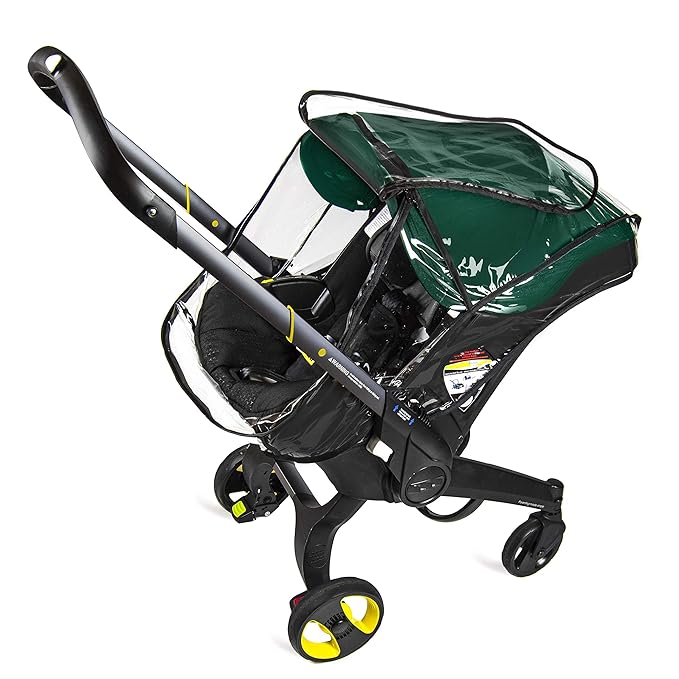 Baby & Beyond's, Premium Rain Cover, Compatible with Doona Infant Car Seat Stroller (Regular)
