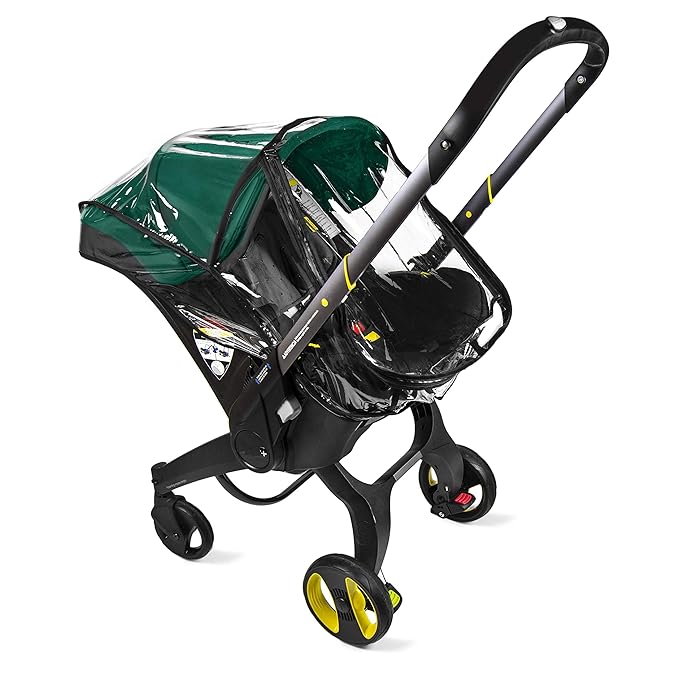 Baby & Beyond's, Premium Rain Cover, Compatible with Doona Infant Car Seat Stroller (Regular)