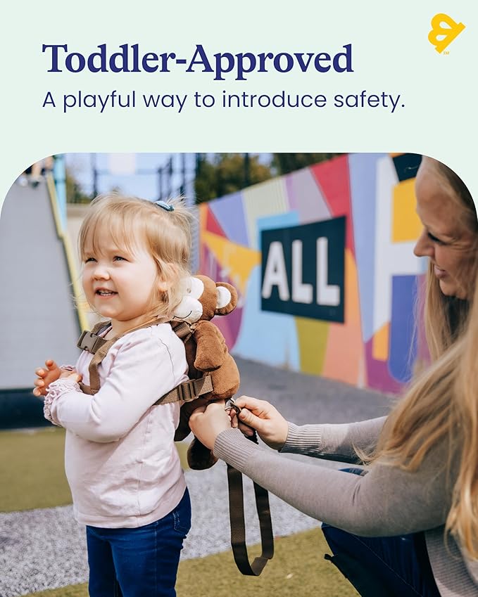 GoldBug Toddler Safety Harness & Leash - Monkey