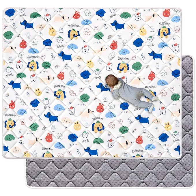 Odorless Premium Foam Baby Play Mat 4ft x 6ft