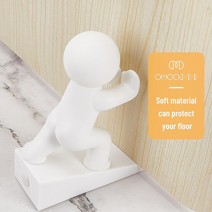 Cute Door Stopper, 3 Pcs, Decorative Door Wedge for Home and Office Floor, Decoration Doorstop(Patented)