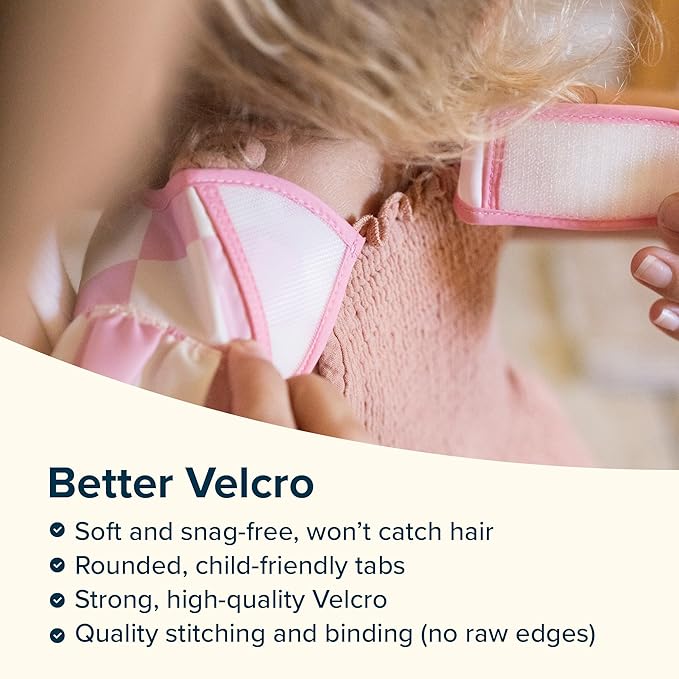 Tiny Twinkle Mess-Proof Baby Bibs for Eating | Waterproof, Wipeable Toddler Bibs with Catch-All Pocket | Feeding Bibs for Girls & Boys(3 Pack,Christmas)