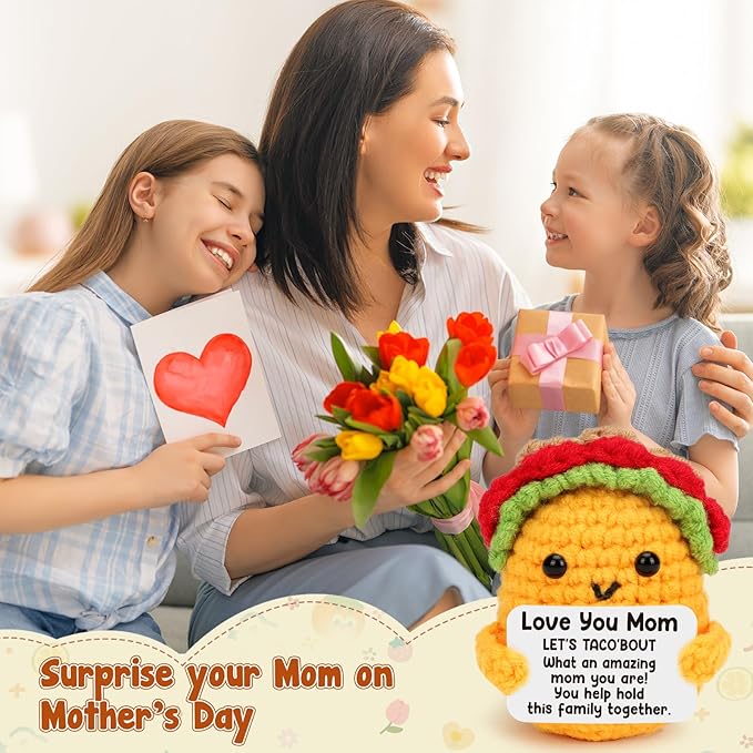 LuoHere Mothers Day Birthday Gifts for Mom from Daughter Son - Funny Mothers Day Card Love You Best Mom Ever Gift for Moms Decoration, New Mama Mother in Law Moms Christmas Stuff Small Present Ideas