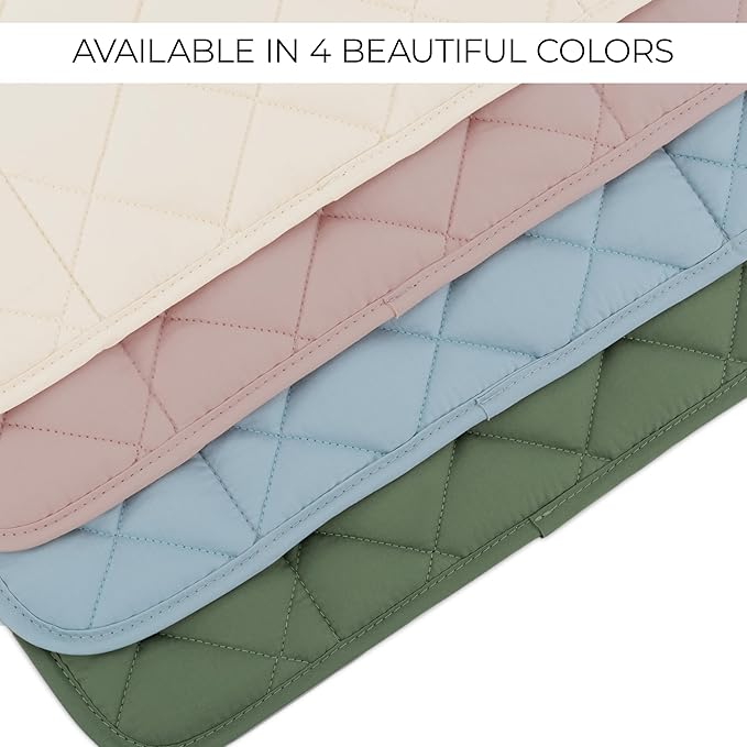 Portable Diaper Changing Pad - Soft and Easy to Clean Diaper Changing Mat for Babies - The Perfect Lightweight and Foldable Pad for Traveling