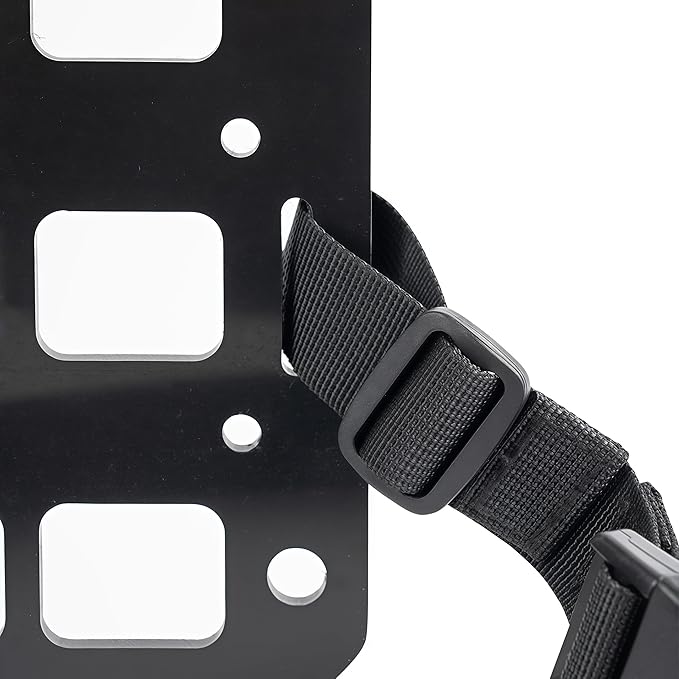 TACNEX Rigid MOLLE Panel for Car Seat Back Organizer Vehicle EDC Tactical Gear Holder Pouch Holster Mount Rack Modular Storage Plate Auto Interior Accessories for Truck Pickup SUV Van
