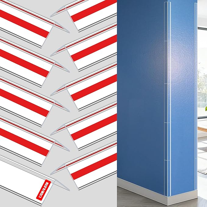 Clear Corner Protectors –Mini Self-Adhesive Baby Proofing Safety Bumpers for Walls, Furniture, Cabinets & Desks – Freely Spliced to Meet Your Needs (10PCS, 1.7x60.96cm/0.67x24in)