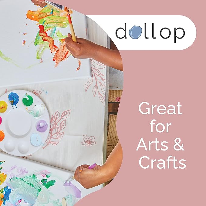 Food Catcher Splat Mat for Underneath Highchair | Premium Durable Material | Biodegradable | Disposable (30 Count)| Compatible with All Highchairs | Baby Food Mess Catcher- (Rose Wildflower)