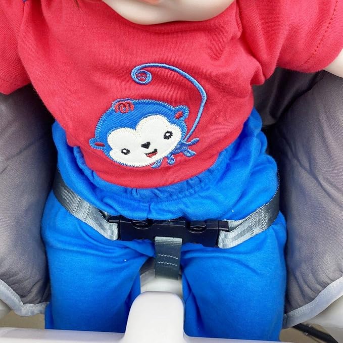 ZARPMA Seat Covers Cushion for IKEA Antilop Highchair, Washable Foldable Baby Highchair Cover IKEA Child Chair Cushion