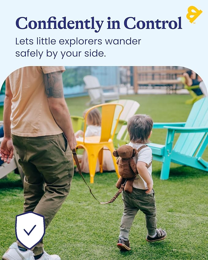 GoldBug Toddler Safety Harness & Leash - Monkey