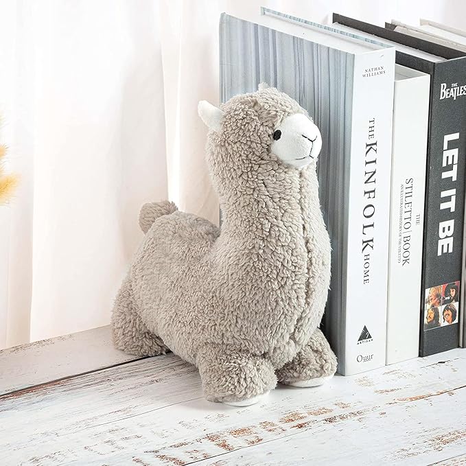 Marwood Cute Door Stopper Decorative Door Stops for Home and Office, Alpaca Weighted Interior Doorstop Fabric Stuffed Animal Door Stopper Floor Decorative