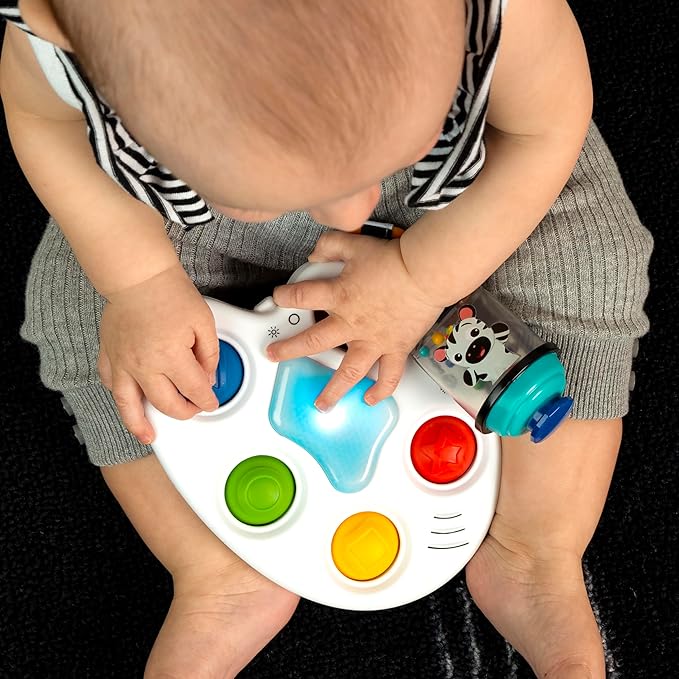 Baby Einstein Color Palette Popper Sensory Fidget Toy, for Infants Ages 6 Months and Up