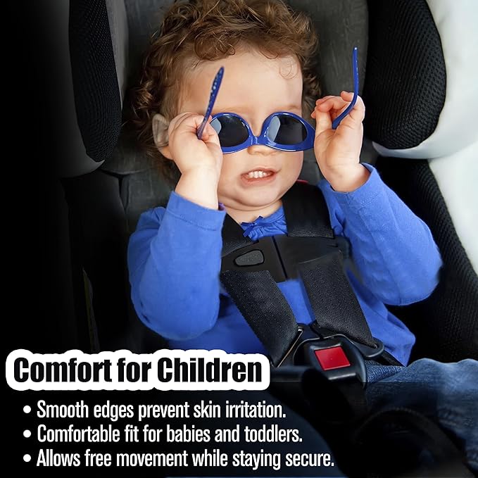 Stroller and Car Seat Replacement Crotch Buckle 3-Point Clip Kit fit for The First Years Products of Baby Toddler Chair/Car Seat – Harness Connector Only, No Straps Included
