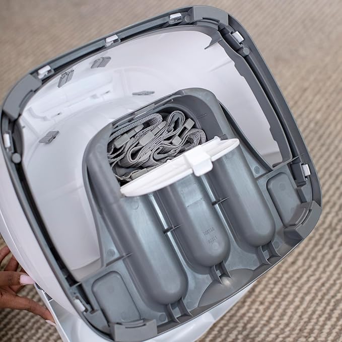Ingenuity Baby Base 2-in-1 Booster Feeding and Floor Seat with Self-Storing Tray - Night Sky