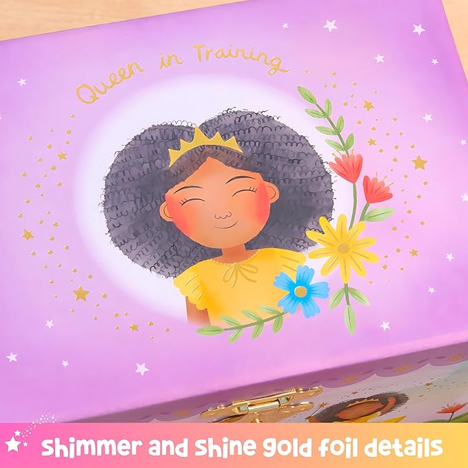 Giggle & Honey® Musical Ballerina Jewelry Box for Girls | Music Boxes for Little Girls | Toddler Jewelry Box for 4 Year Old Kids | Toys for Toddlers | Birthday Gifts for Kids 5, 6, 7, 8, 9 Years