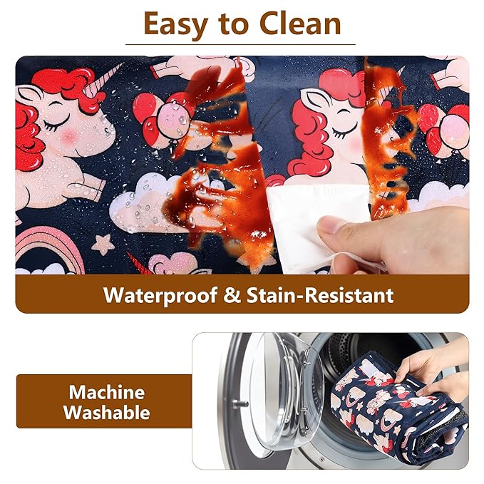 High Chair Cover for Baby Restaurant: Sprouterie Baby High Chair Covers for Restaurant Highchair with Safety Harness Stain and Slip Resistant Waterproof Portable for Outdoor Indoor Eating (undefined)
