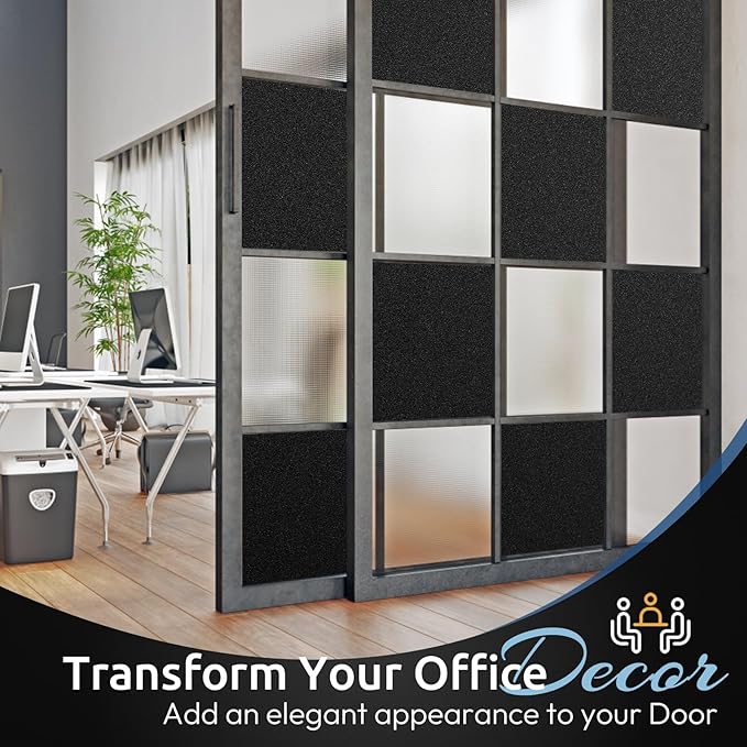 rabbitgoo Blackout Window Film, Sun Heat Blocking Privacy Cover for Glass, Removable Opaque Room Darkening Dark Black Out Window Covers Tint Shades for Home Day Sleep Light Blocker 29.5 x 157 Inches