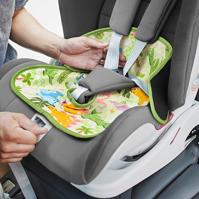 INFANZIA Dry Seat,Car Seat Protector Waterproof Carseat Liner Potty Training Toddlers, Baby and Infants, Piddle Pad for Carseats Strollers (Green, 1 Pack