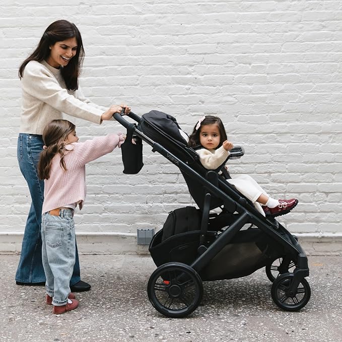 UPPAbaby Carry-All Parent Organizer / Fits on Vista, Cruz, Minu, Minu Duo, G-Series Strollers / Secure Zippered Pocket + Beverage Compartments