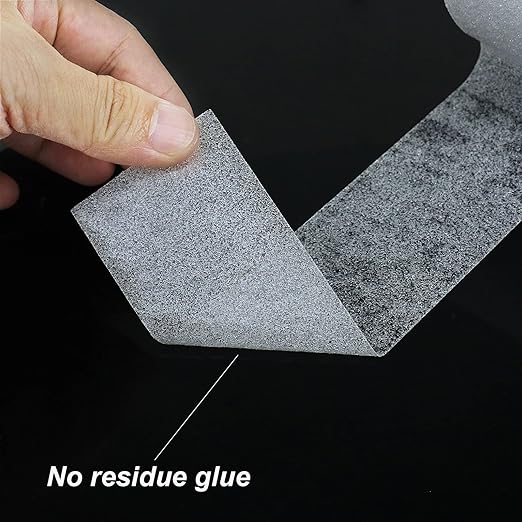 BOMEI PACK Anti Slip Traction Tape,2 Inch x 32.8 Ft,Heavy Duty Non Slip Tape,Grip Tape for Stairs, Tread Step, Indoor & Outdoor Use,Waterproof Stairs Non Skid Treads (Transparent)