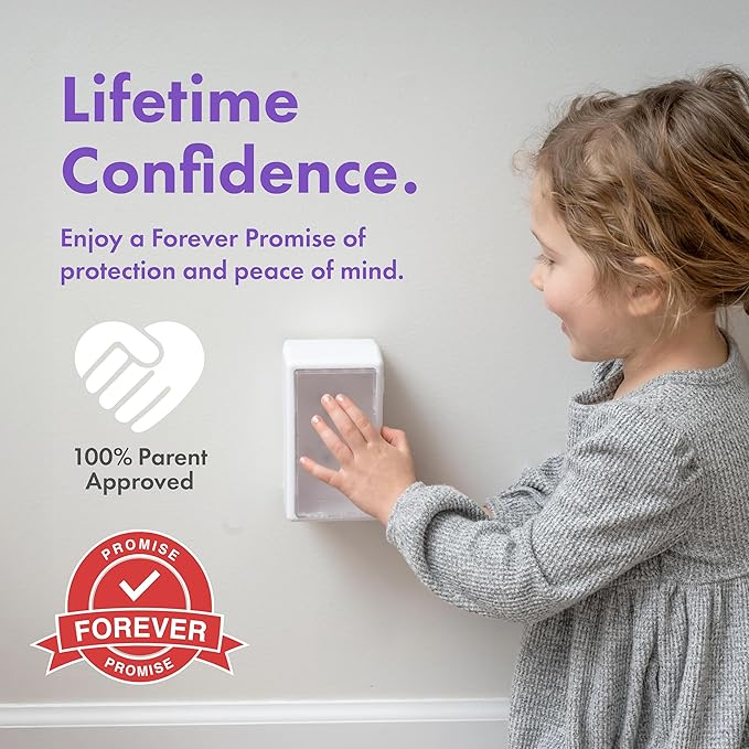 Outlet Covers Baby Proofing – Locking Outlet Cover Box with Outlet Lock, Outlet Lock Box & Child Proof Outlet Cover for Wall Plates, Plug Lock for Cords & Power Outlets