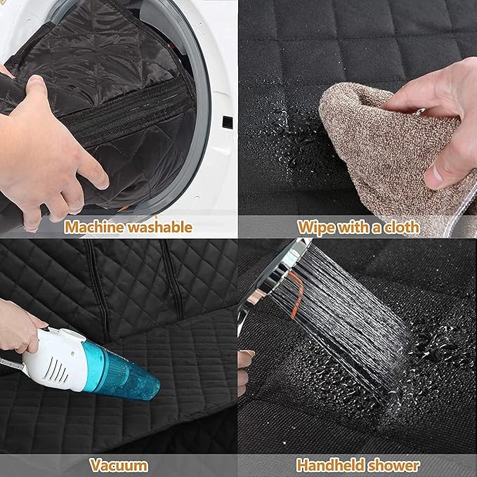 HNCPSY Dog Car Seat Cover for Back Seat Pet Cover for Dogs Waterproof Car Seat Protector Bench Seat Cover, Scratchproof Nonslip Durable Car Seat Covers for SUV,Truck &Cars