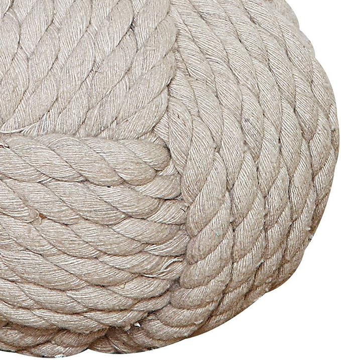 Creative Co-Op Nautical Rope Knot Door Stop