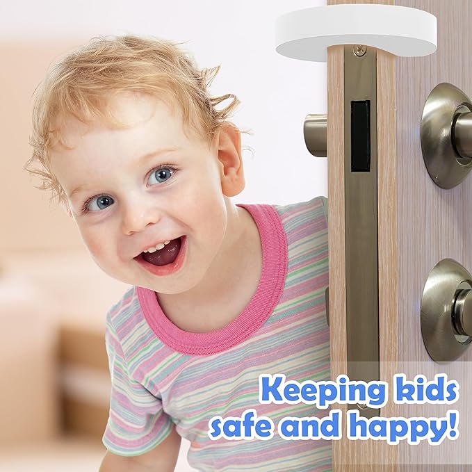 10 Pack Door Pinch Guards for Kids, Door Slam Stopper, Thick Door Finger Pinch Guard That Prevents Doors from Slamming and Baby from Getting Trapped