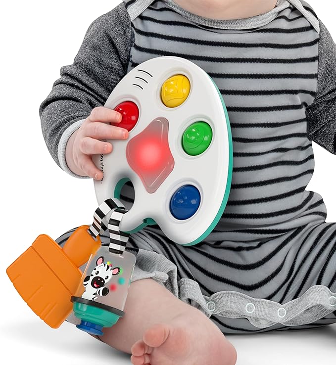 Baby Einstein Color Palette Popper Sensory Fidget Toy, for Infants Ages 6 Months and Up