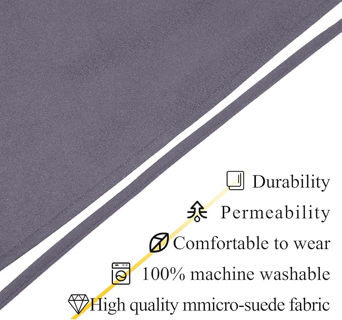 Tarpop Adult Bib Scarf Washable and Reusable Dining Clothing Protector Adult Bib for Elderly Senior Citizens Men Women Eating